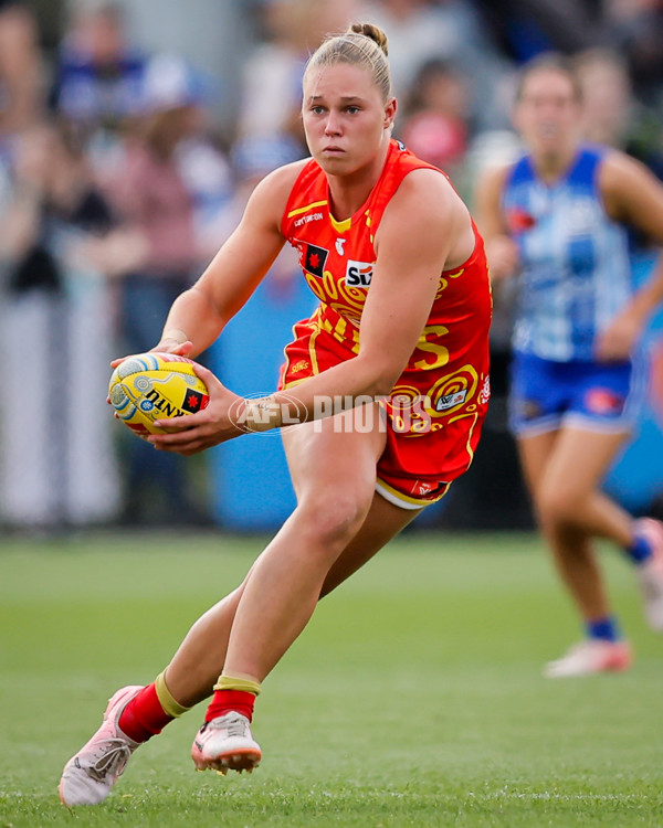 AFLW 2024 Round 10 - North Melbourne v Gold Coast - A-55564539