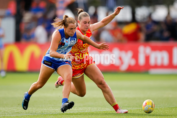 AFLW 2024 Round 10 - North Melbourne v Gold Coast - A-55564982