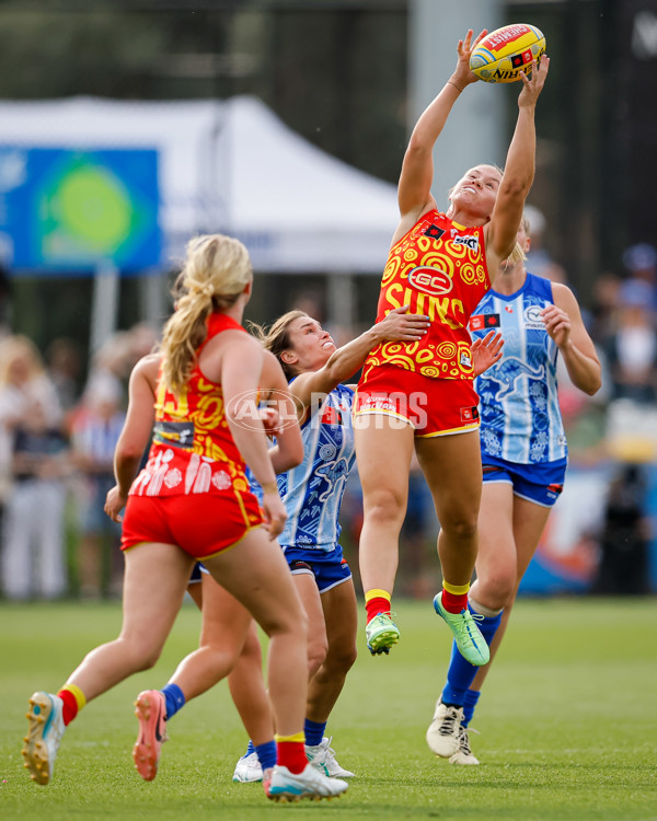 AFLW 2024 Round 10 - North Melbourne v Gold Coast - A-55564997