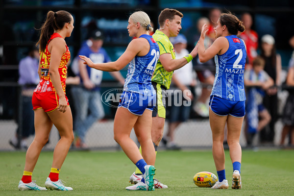 AFLW 2024 Round 10 - North Melbourne v Gold Coast - A-55565025