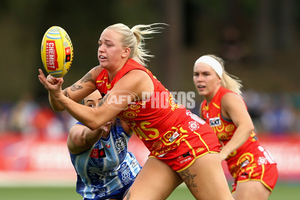 AFLW 2024 Round 10 - North Melbourne v Gold Coast - A-55566993