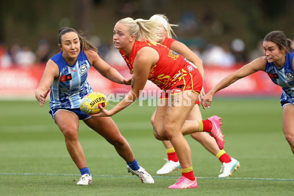 AFLW 2024 Round 10 - North Melbourne v Gold Coast - A-55566994