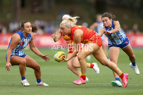 AFLW 2024 Round 10 - North Melbourne v Gold Coast - A-55566995