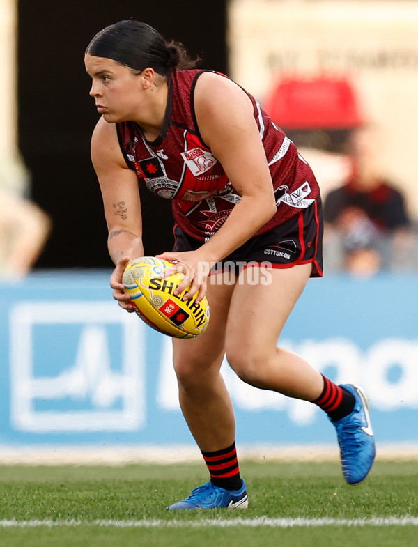 AFLW 2024 Round 10 - Carlton v Essendon - A-55567050