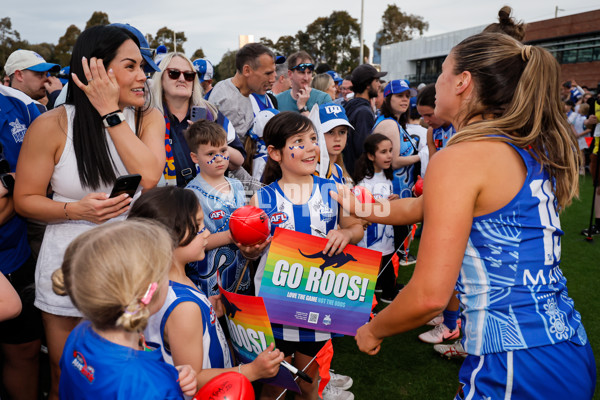 AFLW 2024 Round 10 - North Melbourne v Gold Coast - A-55567950