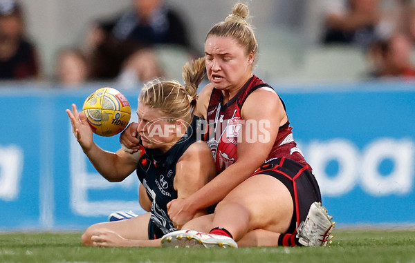 AFLW 2024 Round 10 - Carlton v Essendon - A-55570354