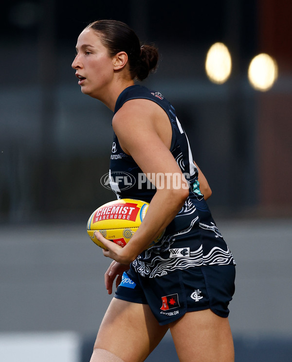 AFLW 2024 Round 10 - Carlton v Essendon - A-55570358