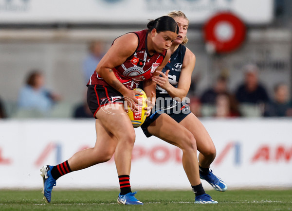 AFLW 2024 Round 10 - Carlton v Essendon - A-55571715