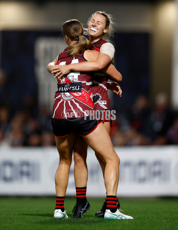 AFLW 2024 Round 10 - Carlton v Essendon - A-55571766