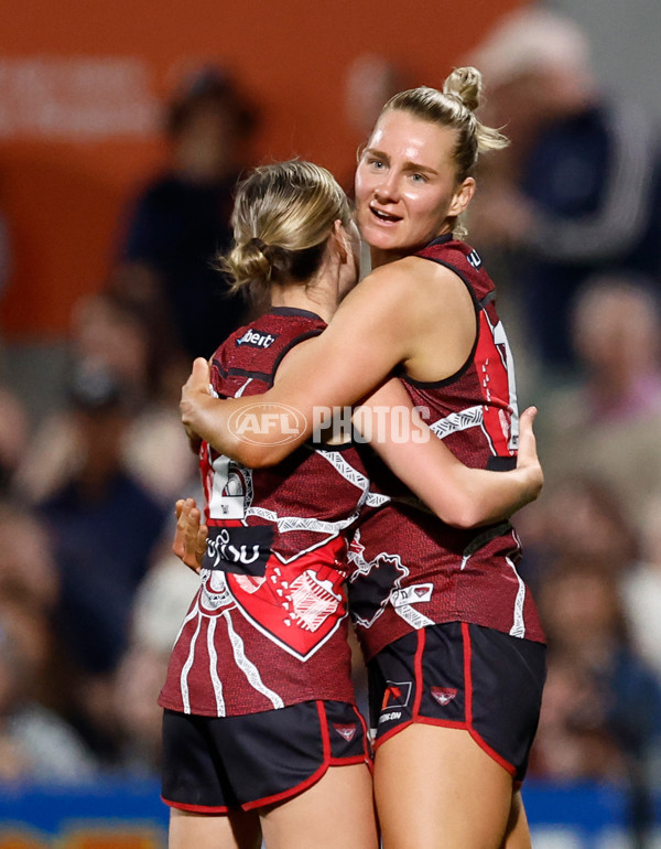 AFLW 2024 Round 10 - Carlton v Essendon - A-55571775