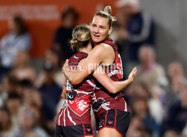 AFLW 2024 Round 10 - Carlton v Essendon - A-55571778