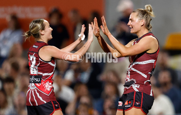 AFLW 2024 Round 10 - Carlton v Essendon - A-55571779