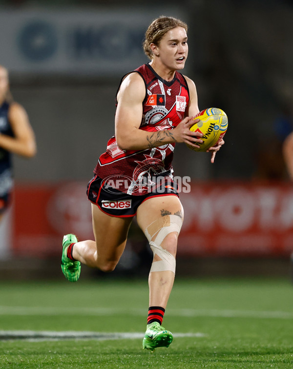 AFLW 2024 Round 10 - Carlton v Essendon - A-55572459