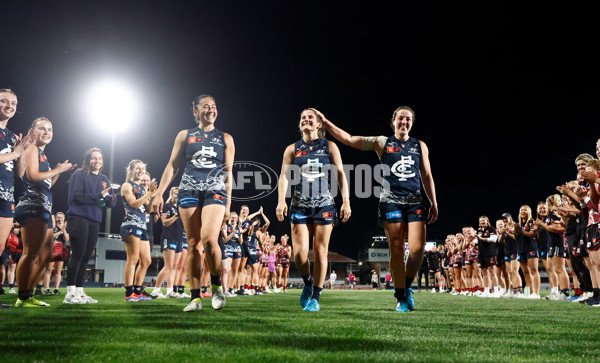 AFLW 2024 Round 10 - Carlton v Essendon - A-55574046