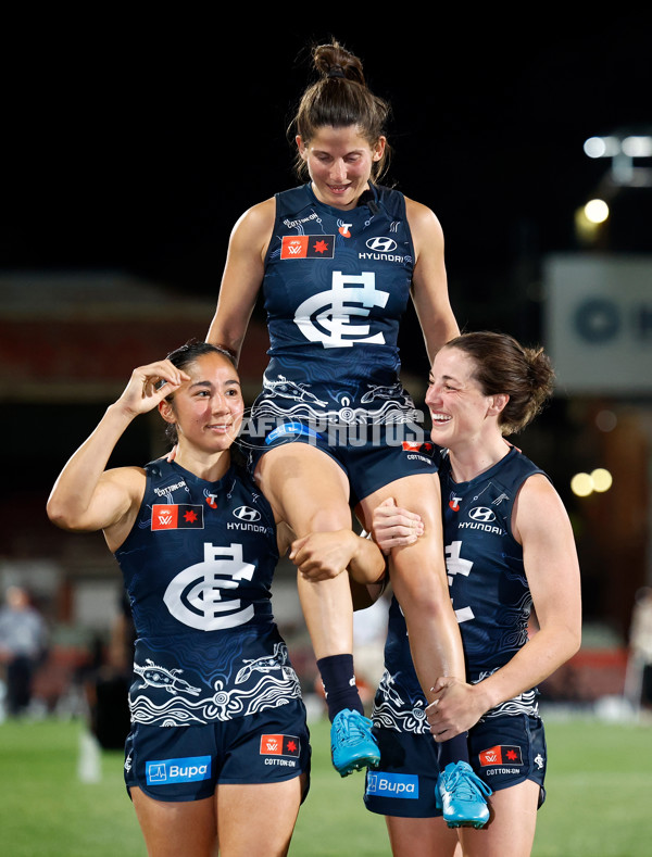 AFLW 2024 Round 10 - Carlton v Essendon - A-55574055