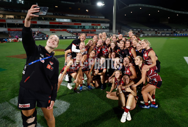 AFLW 2024 Round 10 - Carlton v Essendon - A-55574061