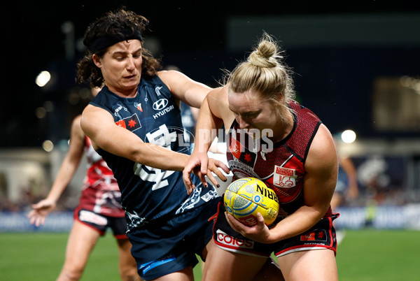 AFLW 2024 Round 10 - Carlton v Essendon - A-55574068