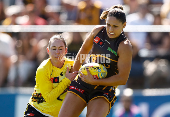 AFLW 2024 Round 10 - Richmond v Hawthorn - A-55586175