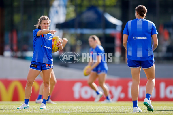 AFLW 2024 First Qualifying Final - North Melbourne v Adelaide - A-55645227