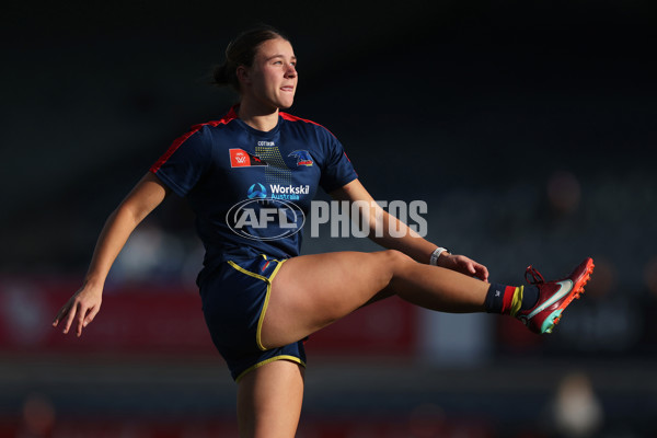 AFLW 2024 First Qualifying Final - North Melbourne v Adelaide - A-55647687