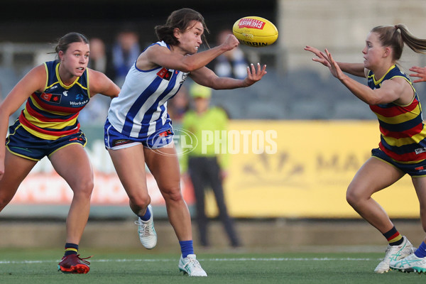 AFLW 2024 First Qualifying Final - North Melbourne v Adelaide - A-55650417