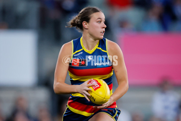 AFLW 2024 First Qualifying Final - North Melbourne v Adelaide - A-55650429