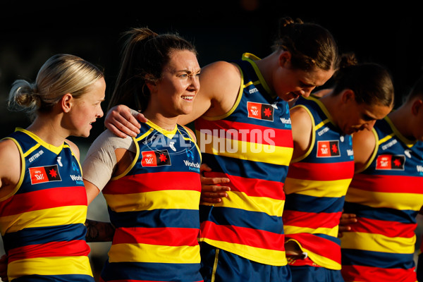 AFLW 2024 First Qualifying Final - North Melbourne v Adelaide - A-55650452