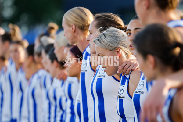 AFLW 2024 First Qualifying Final - North Melbourne v Adelaide - A-55650458