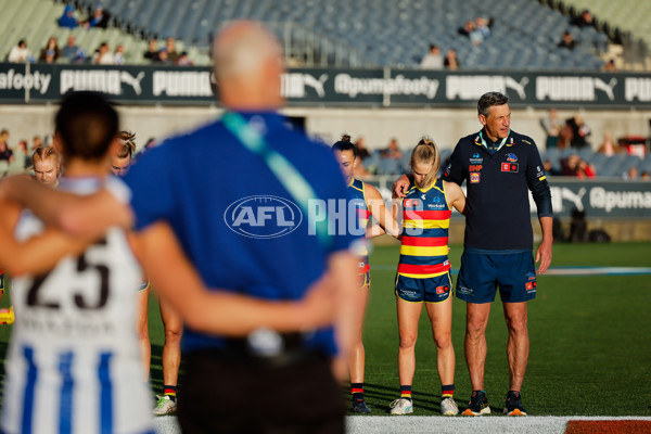 AFLW 2024 First Qualifying Final - North Melbourne v Adelaide - A-55650460