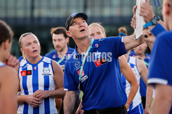 AFLW 2024 First Qualifying Final - North Melbourne v Adelaide - A-55650917