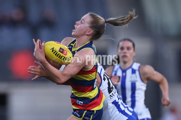 AFLW 2024 First Qualifying Final - North Melbourne v Adelaide - A-55650959