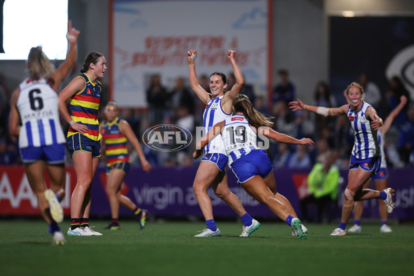 AFLW 2024 First Qualifying Final - North Melbourne v Adelaide - A-55650987