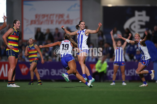 AFLW 2024 First Qualifying Final - North Melbourne v Adelaide - A-55650992