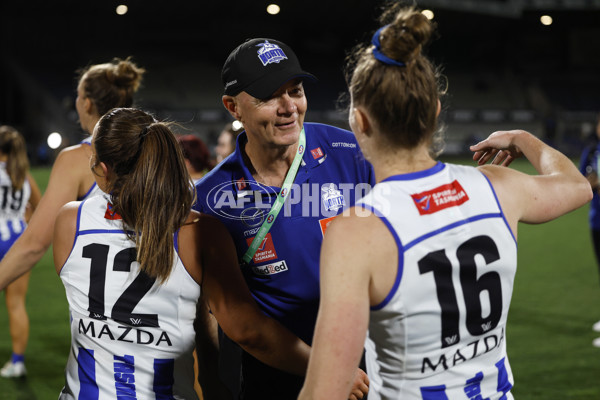 AFLW 2024 First Qualifying Final - North Melbourne v Adelaide - A-55652775