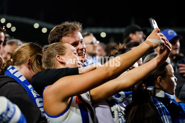 AFLW 2024 First Qualifying Final - North Melbourne v Adelaide - A-55653955