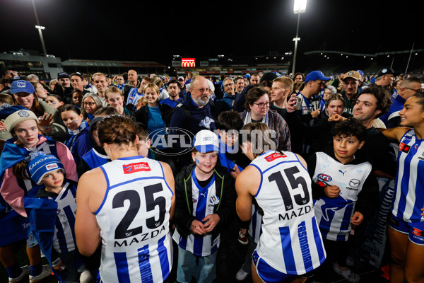 AFLW 2024 First Qualifying Final - North Melbourne v Adelaide - A-55653962