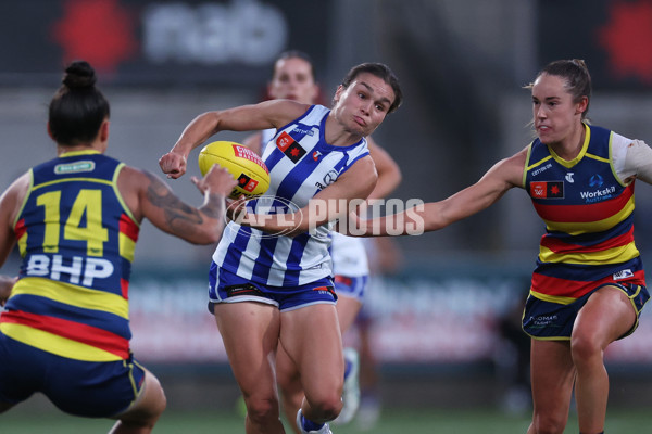 AFLW 2024 First Qualifying Final - North Melbourne v Adelaide - A-55653993