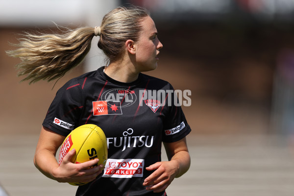 AFLW 2024 First Elimination Final - Fremantle v Essendon - A-55654015