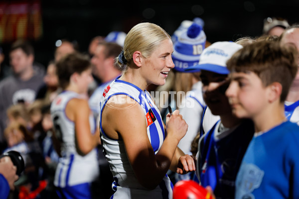 AFLW 2024 First Qualifying Final - North Melbourne v Adelaide - A-55654953