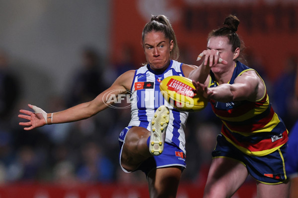 AFLW 2024 First Qualifying Final - North Melbourne v Adelaide - A-55655003