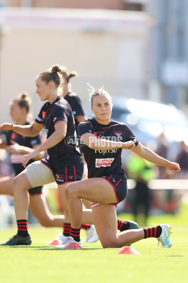 AFLW 2024 First Elimination Final - Fremantle v Essendon - A-55655023