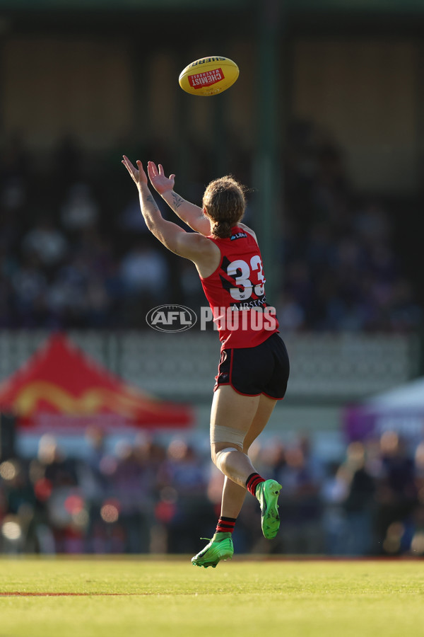 AFLW 2024 First Elimination Final - Fremantle v Essendon - A-55657328