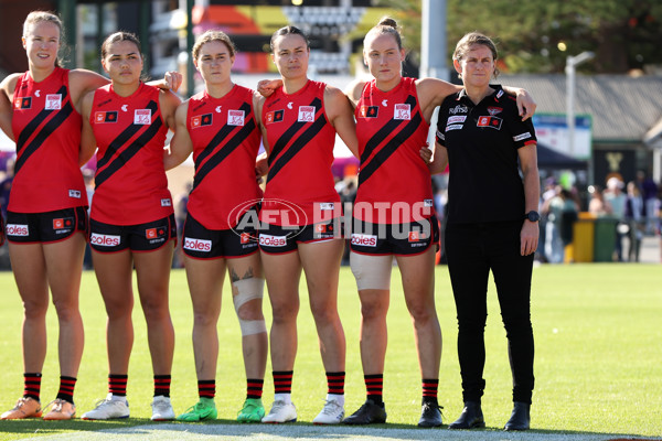 AFLW 2024 First Elimination Final - Fremantle v Essendon - A-55660035