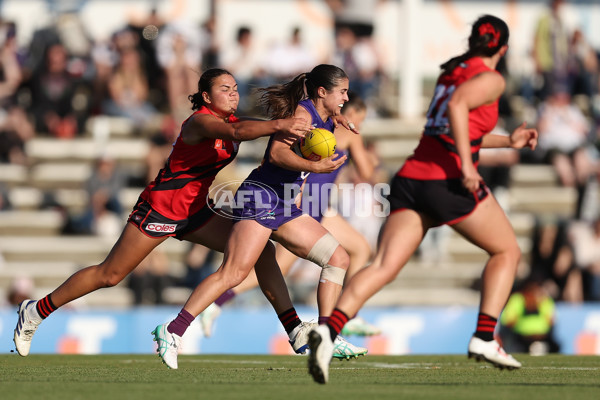 AFLW 2024 First Elimination Final - Fremantle v Essendon - A-55661231