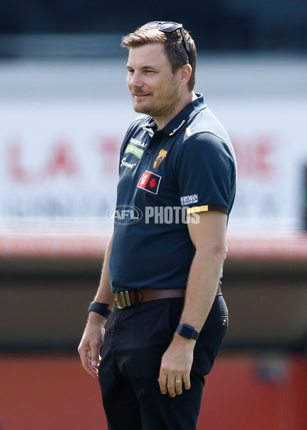 AFLW 2024 Second Qualifying Final - Hawthorn v Brisbane - A-55661265