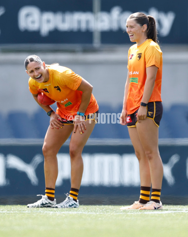 AFLW 2024 Second Qualifying Final - Hawthorn v Brisbane - A-55661267