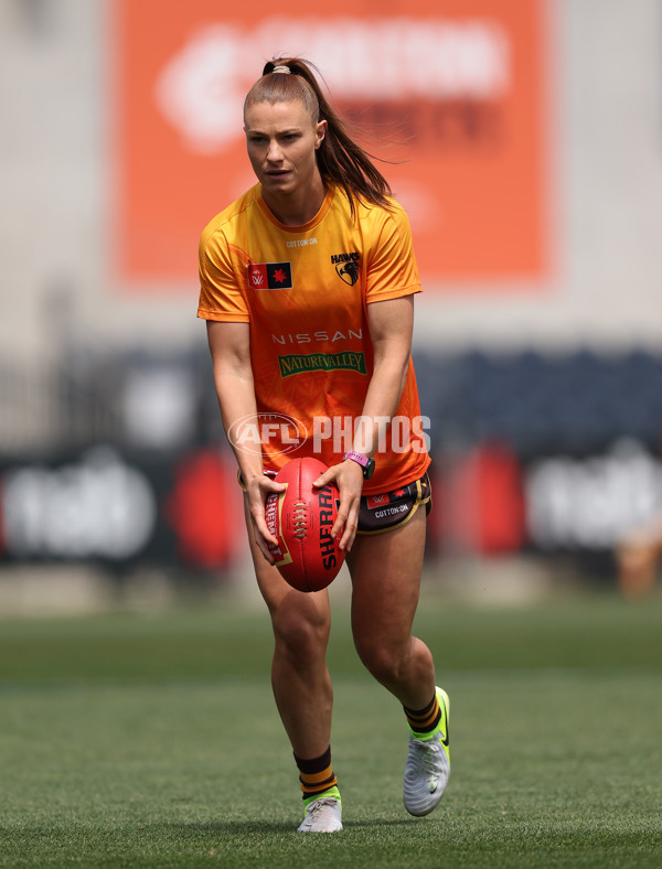 AFLW 2024 Second Qualifying Final - Hawthorn v Brisbane - A-55661275