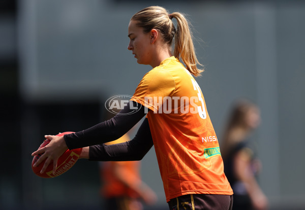 AFLW 2024 Second Qualifying Final - Hawthorn v Brisbane - A-55661276