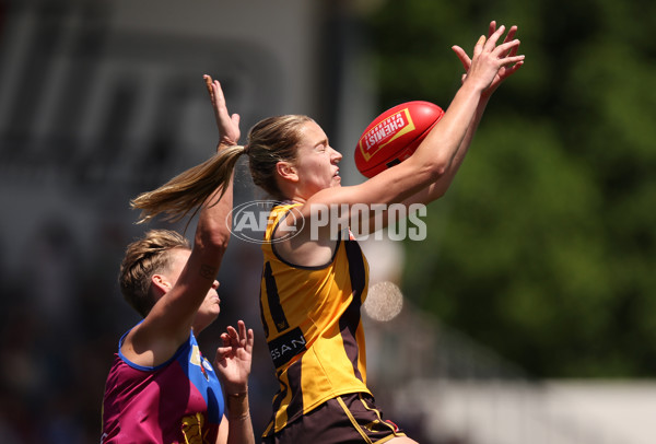 AFLW 2024 Second Qualifying Final - Hawthorn v Brisbane - A-55662894