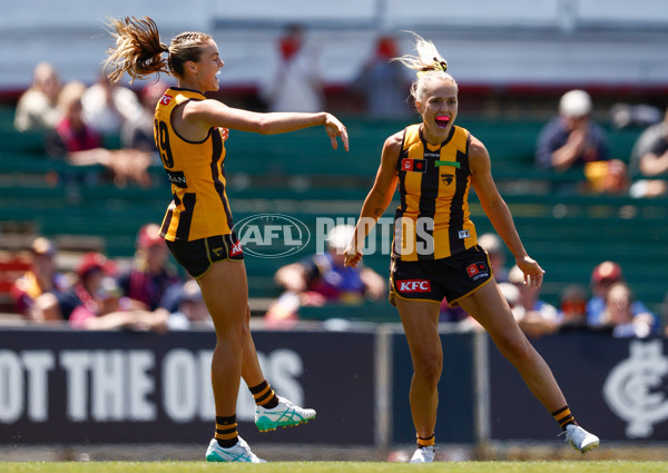 AFLW 2024 Second Qualifying Final - Hawthorn v Brisbane - A-55662895